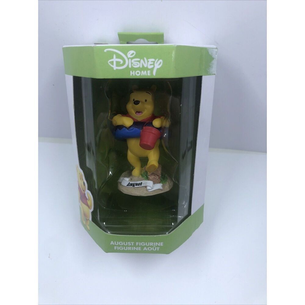 DISNEY HOME ENESCO 3" WINNIE THE POOH August FIGURINE .,